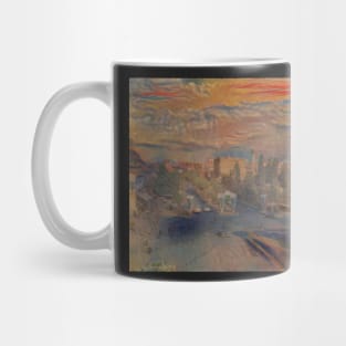 New Clock Square - Munch Mug